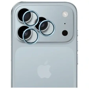 Ochrona na obiektyw aparatu 3MK HARDY Lens Protection Pro do Apple iPhone 17 Pro / 17 Pro Max niebieski