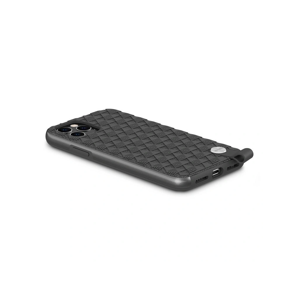 Etui Moshi Altra z odpinaną smyczką Apple iPhone 11 Pro (system SnapTo) (Shadow Black)