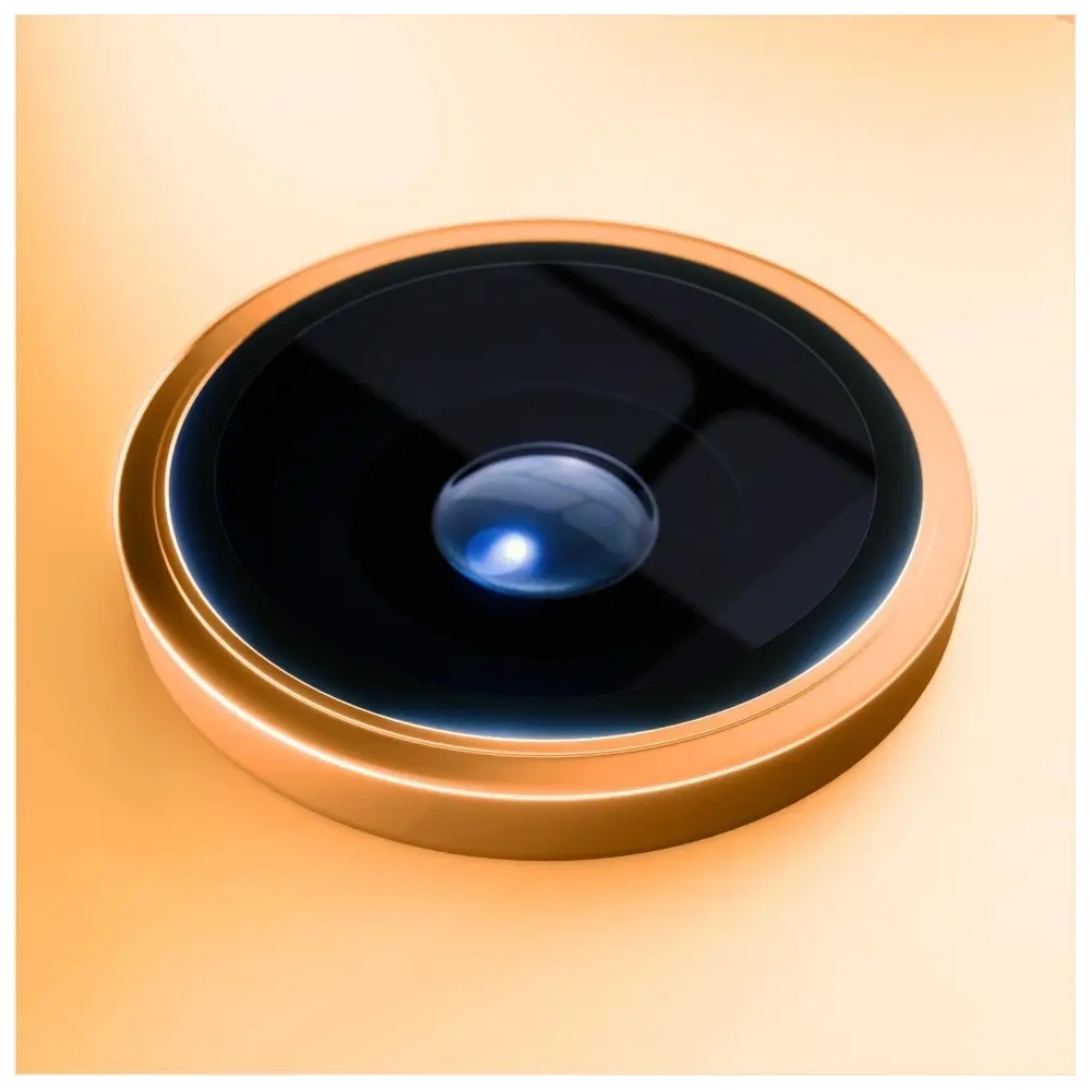 Ochrona na obiektyw aparatu 3MK HARDY Lens Protection Pro do Apple iPhone 17 Pro / 17 Pro Max pomarańczowy