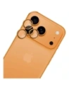 Ochrona na obiektyw aparatu 3MK HARDY Lens Protection Pro do Apple iPhone 17 Pro / 17 Pro Max pomarańczowy