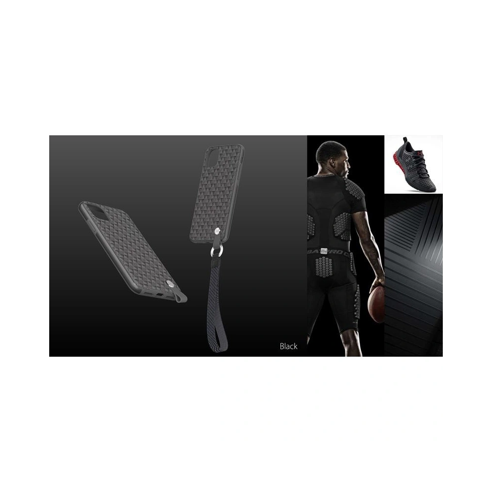 Etui Moshi Altra z odpinaną smyczką Apple iPhone 11 Pro (system SnapTo) (Shadow Black)