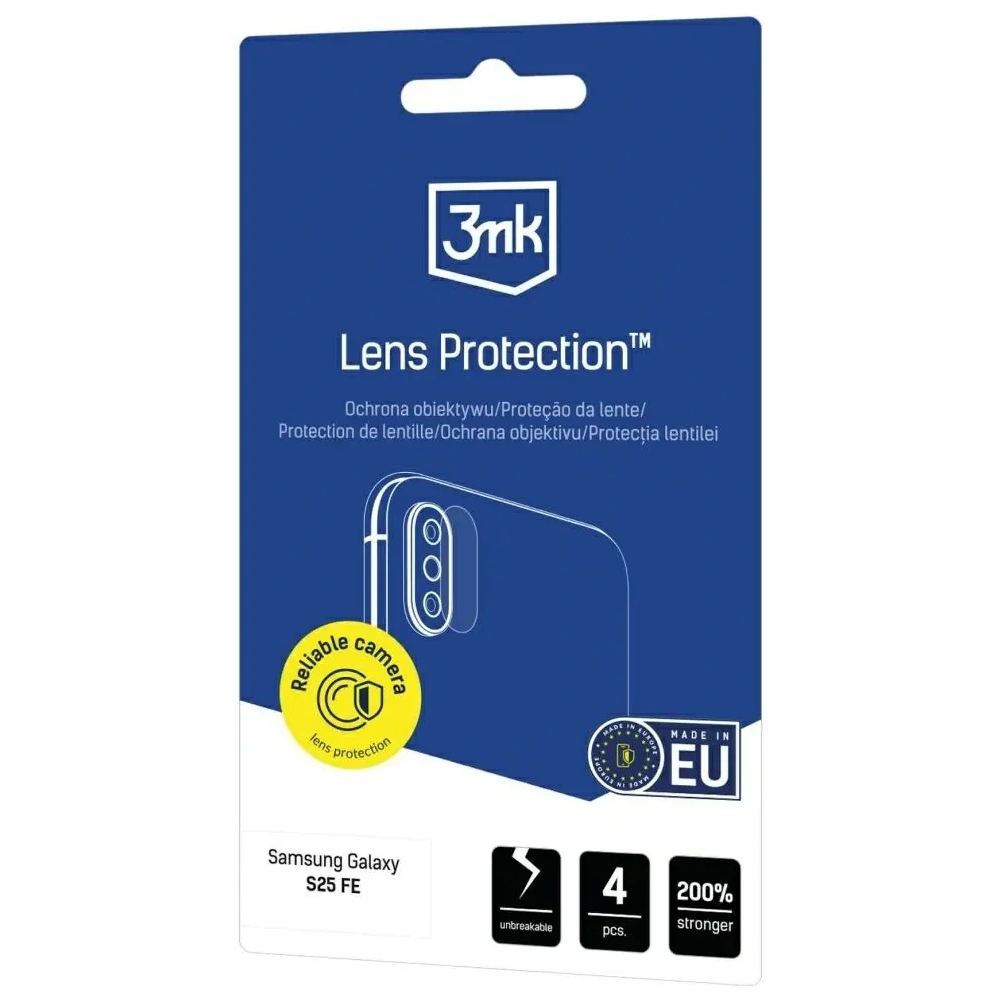 Ochrona na obiektyw aparatu 3MK Lens Protect do Samsung Galaxy S25 FE