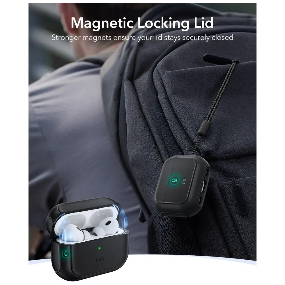 Etui ESR Orbit HaloLock MagSafe do Apple AirPods Pro 3 Black