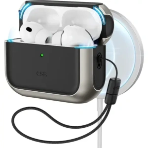 Etui ESR Orbit HaloLock MagSafe do Apple AirPods Pro 3 Titanium
