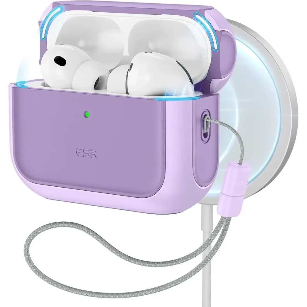 Etui ESR Orbit HaloLock MagSafe do Apple AirPods Pro 3 Lavender