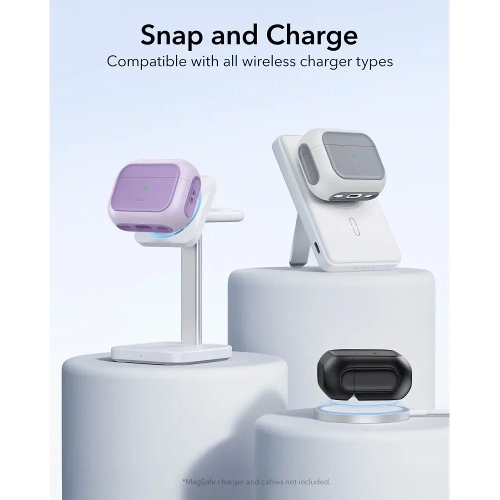 Etui ESR Orbit HaloLock MagSafe do Apple AirPods Pro 3 Lavender