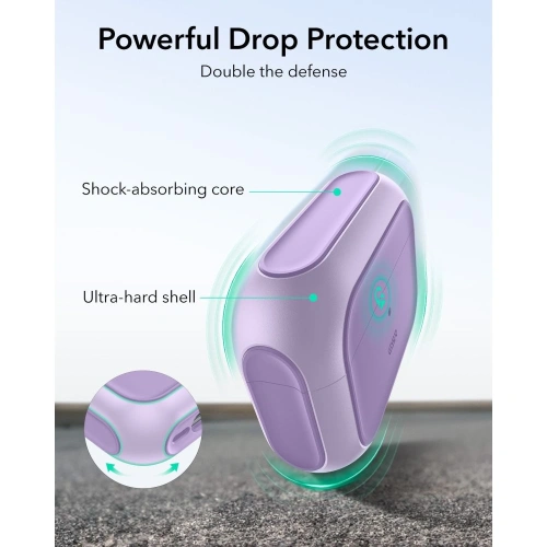 Etui ESR Orbit HaloLock MagSafe do Apple AirPods Pro 3 Lavender