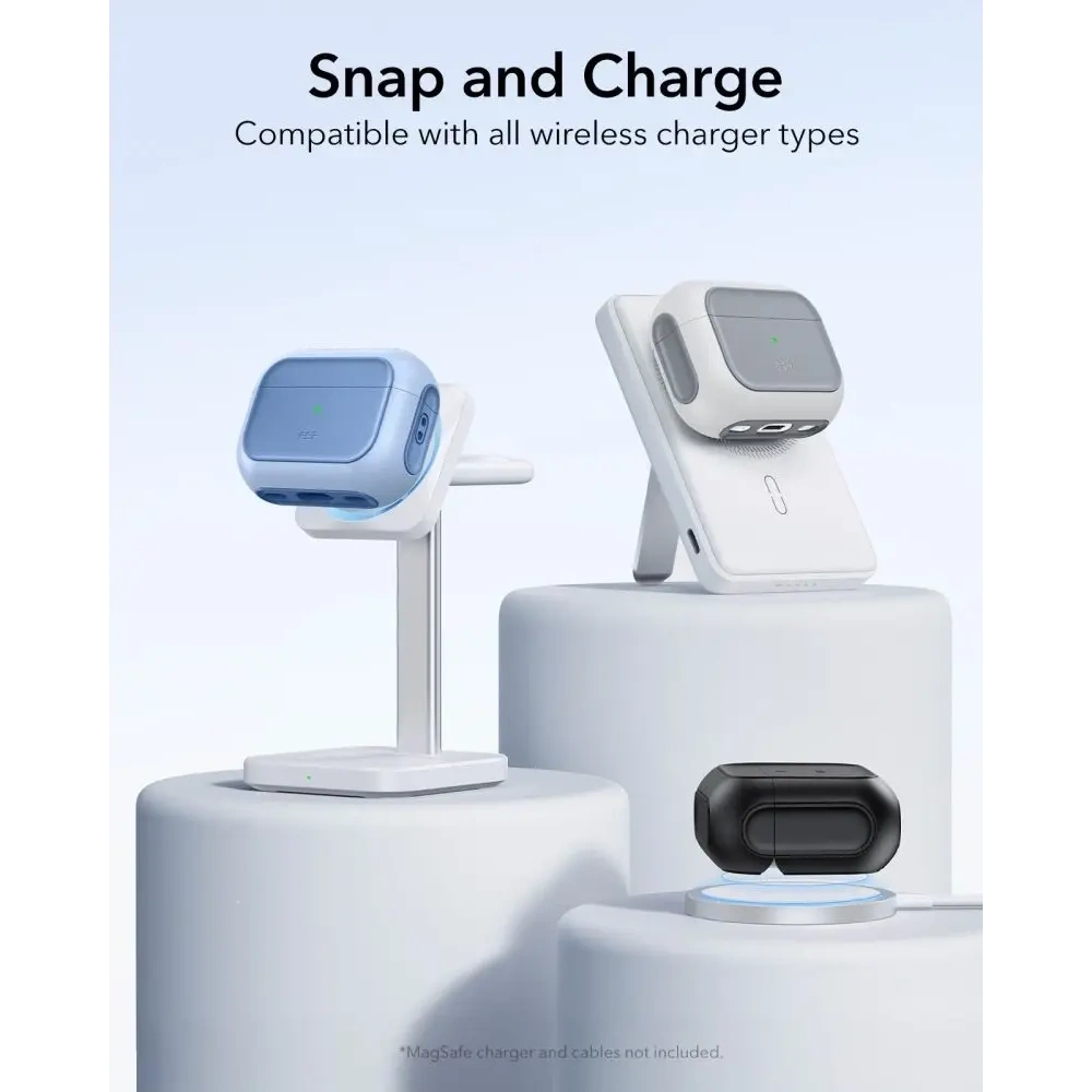 Etui ESR Orbit HaloLock MagSafe do Apple AirPods Pro 3 Powder Blue