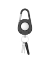 Etui Tech-Protect Slidelock Carabiner Keychain do Apple AirTag 1 / 2 Black