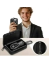 Klatka Faradaya Tech-Protect KLR300 Pouch Keyless RFID Signal Blocker Case Black/black