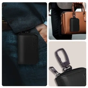 Klatka Faradaya Tech-Protect KLR300 Pouch Keyless RFID Signal Blocker Case Black/black