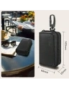 Klatka Faradaya Tech-Protect KLR300 Pouch Keyless RFID Signal Blocker Case Black/black