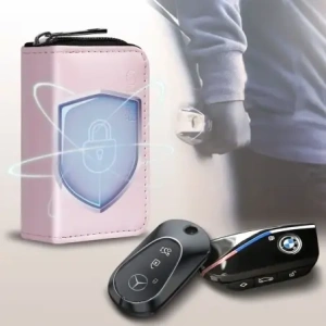 Klatka Faradaya Tech-Protect KLR300 Pouch Keyless RFID Signal Blocker Case Pink