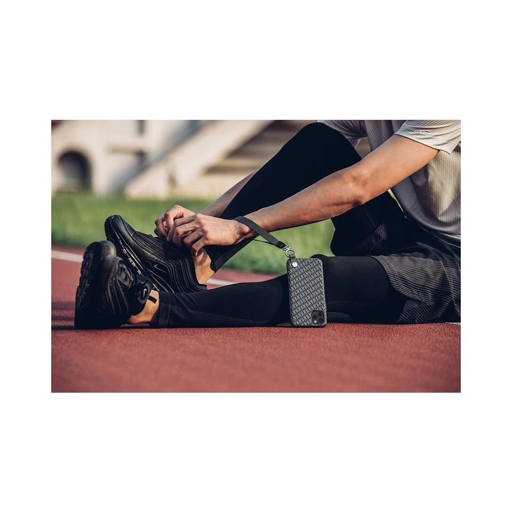 Etui Moshi Altra z odpinaną smyczką Apple iPhone 11 Pro (system SnapTo) (Shadow Black)