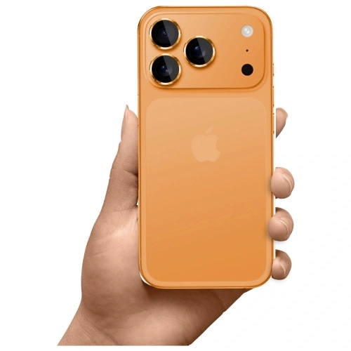 Ochrona na obiektyw aparatu 3MK Lens Protection Pro do Apple iPhone 17 Pro / 17 Pro Max pomarańczowy
