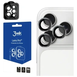 Ochrona na obiektyw aparatu 3MK Lens Protection Pro do Apple iPhone 17 Pro / 17 Pro Max szary