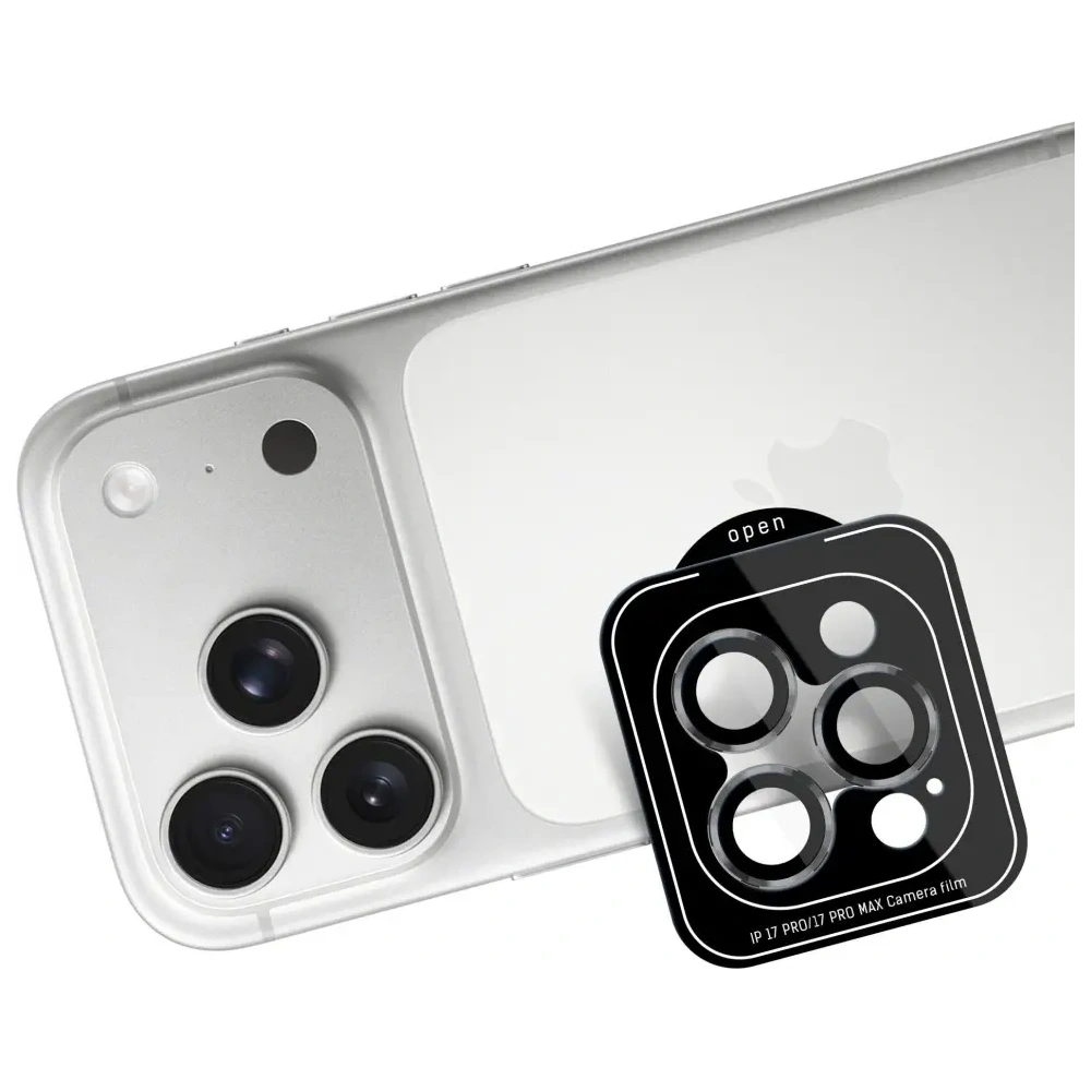 Ochrona na obiektyw aparatu 3MK Lens Protection Pro do Apple iPhone 17 Pro / 17 Pro Max szary