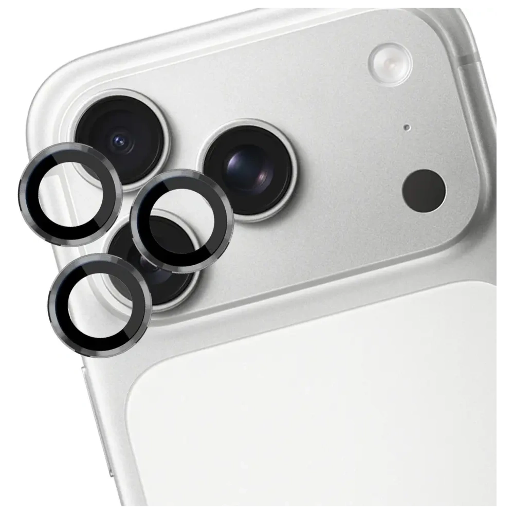 Ochrona na obiektyw aparatu 3MK Lens Protection Pro do Apple iPhone 17 Pro / 17 Pro Max szary