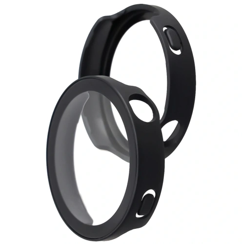 Etui ze szkłem do zegarka Bizon Case+Glass Watch do Huawei Watch GT6 41mm matowe czarne