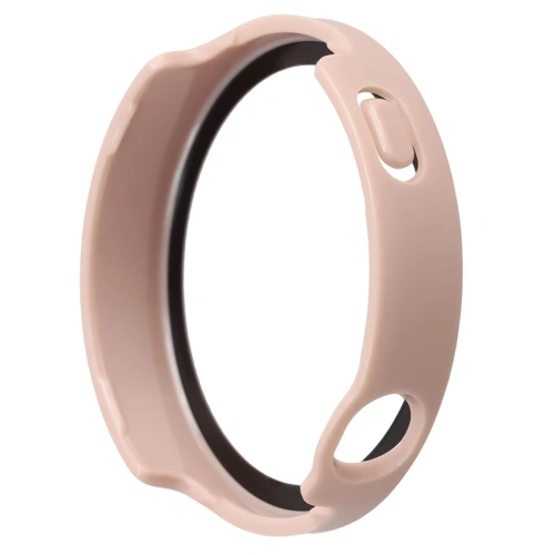 Etui ze szkłem do zegarka Bizon Case+Glass Watch do Huawei Watch GT6 41mm różowe