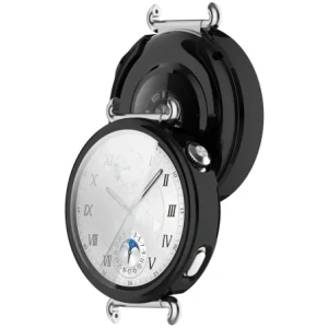Etui z osłoną ekranu Bizon Case Watch Felipe do Huawei Watch GT6 41mm czarne