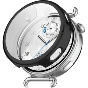 Etui z osłoną ekranu Bizon Case Watch Felipe do Huawei Watch GT6 41mm czarne