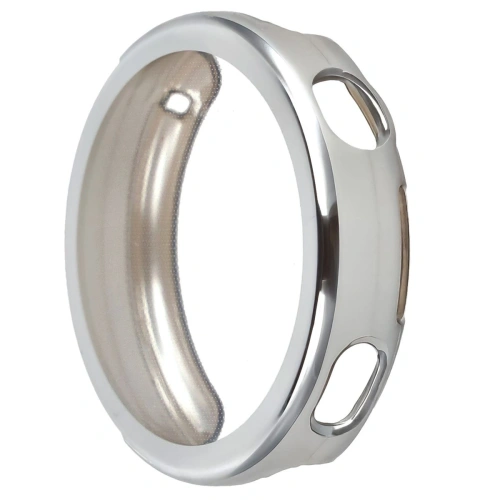 Etui z osłoną ekranu Bizon Case Watch Felipe do Huawei Watch GT6 41mm srebrne