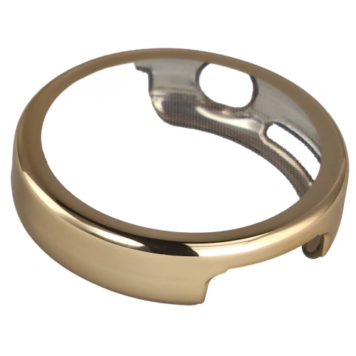 Etui z osłoną ekranu Bizon Case Watch Felipe do Huawei Watch GT6 41mm złote