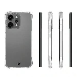 Elastyczne etui Bizon Case Salpa do Oppo Reno 14 przezroczyste