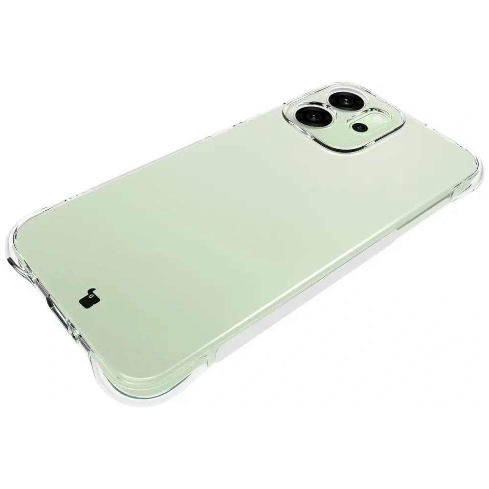 Elastyczne etui Bizon Case Salpa do Oppo Reno 14 F / 14 FS przezroczyste