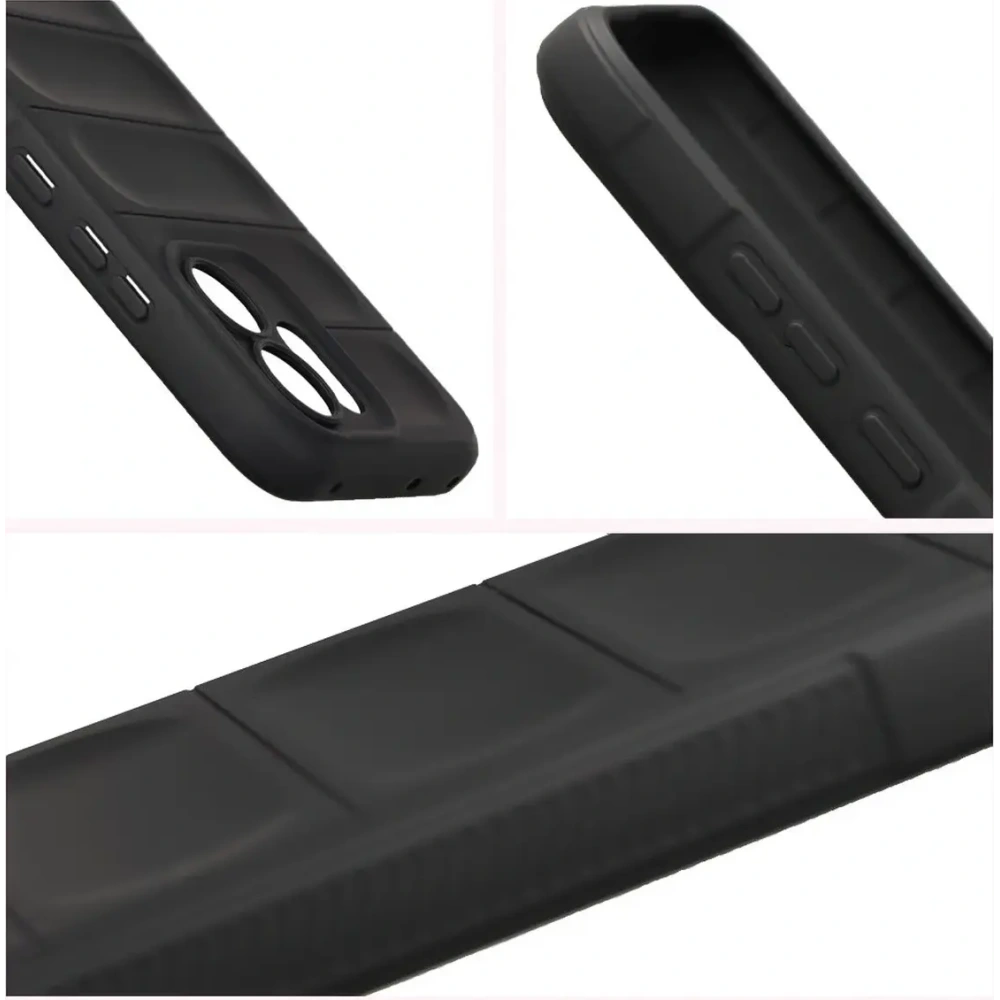 Pancerne etui Bizon Case Tur do Oppo Reno 14 F / 14 FS czarne