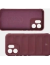 Pancerne etui Bizon Case Tur do Oppo Reno 14 F / 14 FS burgundowe