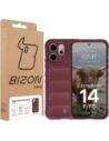 Pancerne etui Bizon Case Tur do Oppo Reno 14 F / 14 FS burgundowe
