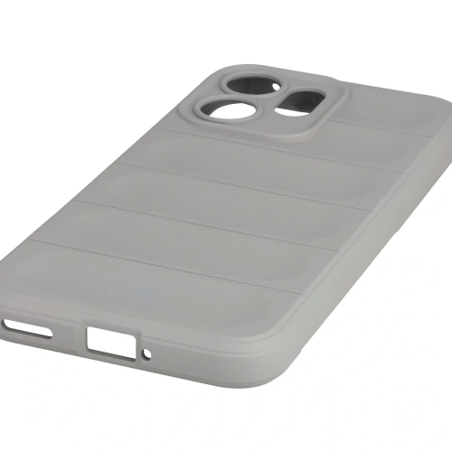 Pancerne etui Bizon Case Tur do Oppo Reno 14 F / 14 FS jasnoszare