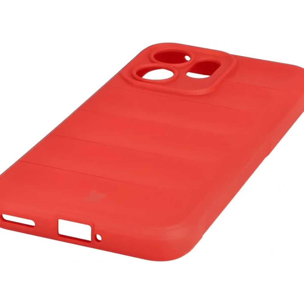 Pancerne etui Bizon Case Tur do Oppo Reno 14 F / 14 FS czerwone