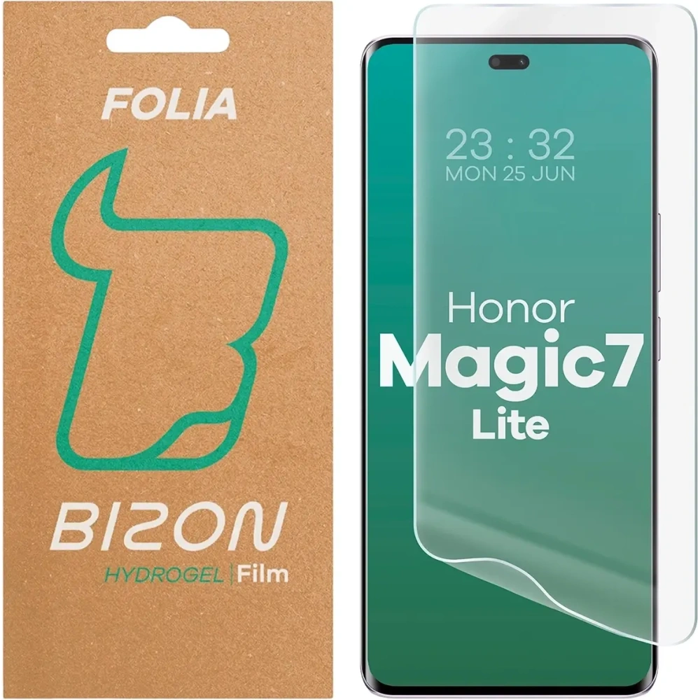 Folia hydrożelowa na ekran Bizon Glass Hydrogel Front do Honor Magic7 Lite