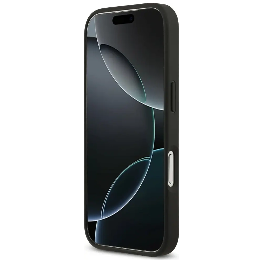 Etui Guess 4G Double Card Triangle do Apple iPhone 17 Pro czarny