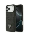 Etui Guess 4G Double Card Triangle do Apple iPhone 17 Pro Max czarny