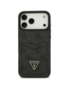 Etui Guess 4G Double Card Triangle do Apple iPhone 17 Pro Max czarny
