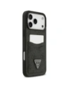 Etui Guess 4G Double Card Triangle do Apple iPhone 17 Pro Max czarny