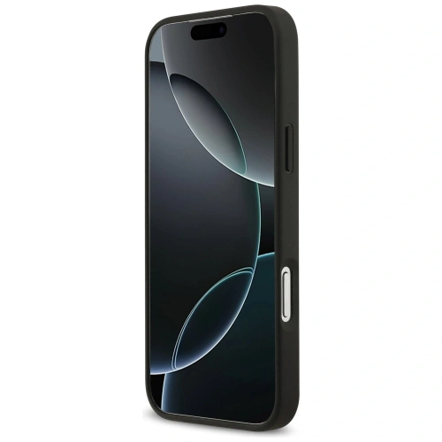 Etui Guess 4G Double Card Triangle do Apple iPhone 17 Pro Max czarny