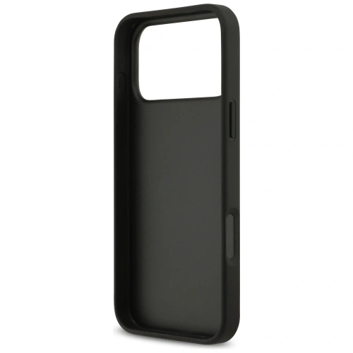 Etui Guess 4G Double Card Triangle do Apple iPhone 17 Pro Max czarny