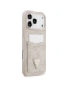 Etui Guess 4G Double Card Triangle do Apple iPhone 17 Pro Max różowy