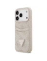 Etui Guess 4G Double Card Triangle do Apple iPhone 17 Pro różowy
