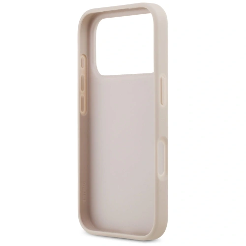 Etui Guess 4G Double Card Triangle do Apple iPhone 17 Pro różowy