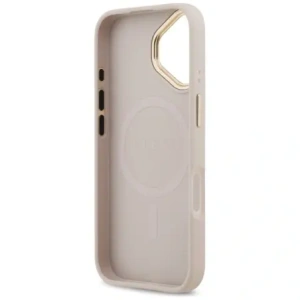 Etui Guess 4G Stripe MagSafe do Apple iPhone 17 różowy