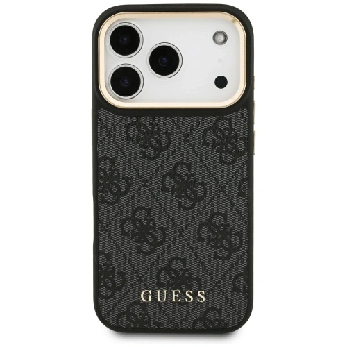 Etui Guess 4G z portfelem MagSafe do Apple iPhone 17 Pro czarny