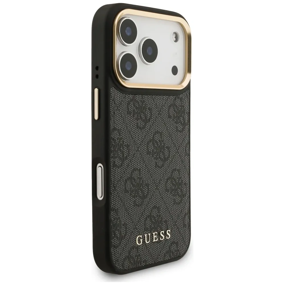 Etui Guess 4G z portfelem MagSafe do Apple iPhone 17 Pro czarny