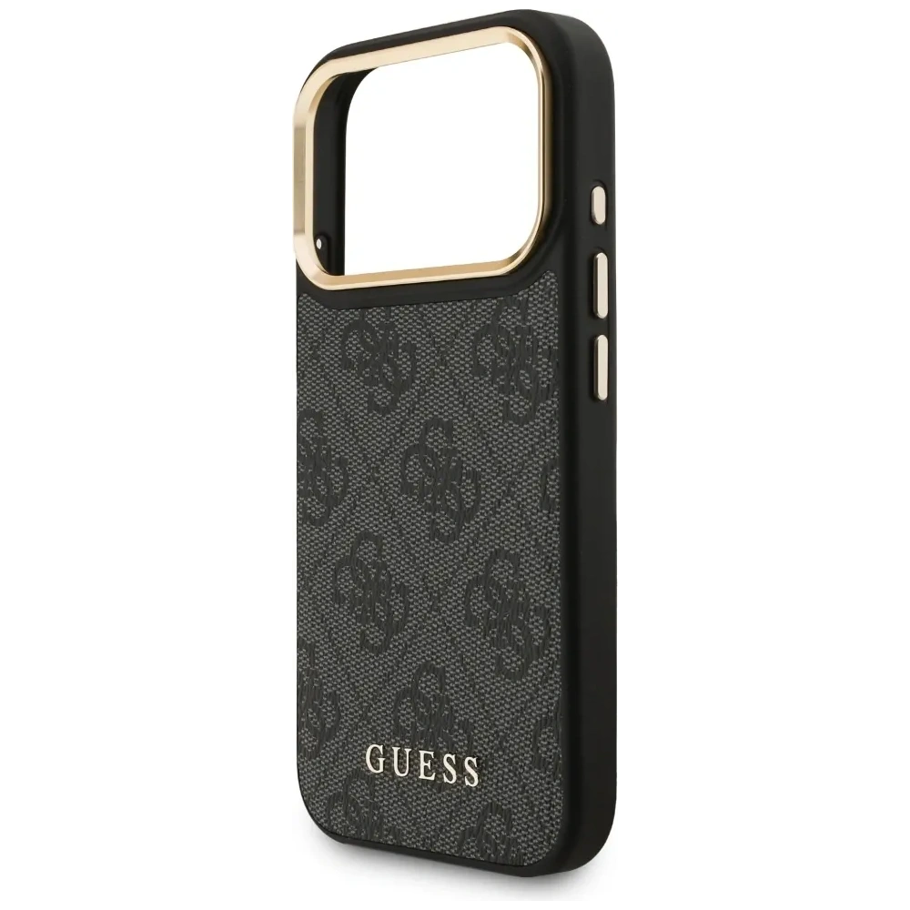 Etui Guess 4G z portfelem MagSafe do Apple iPhone 17 Pro czarny