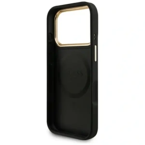 Etui Guess 4G z portfelem MagSafe do Apple iPhone 17 Pro czarny